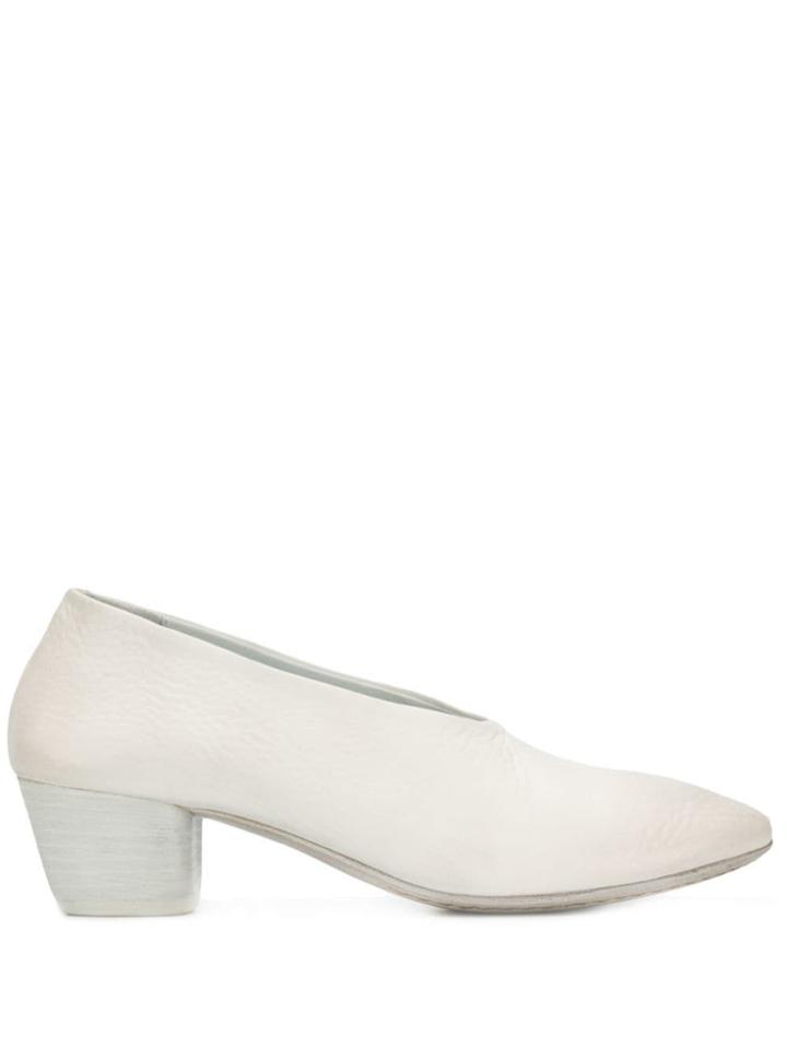 Marsèll Almond-toe Pumps - White