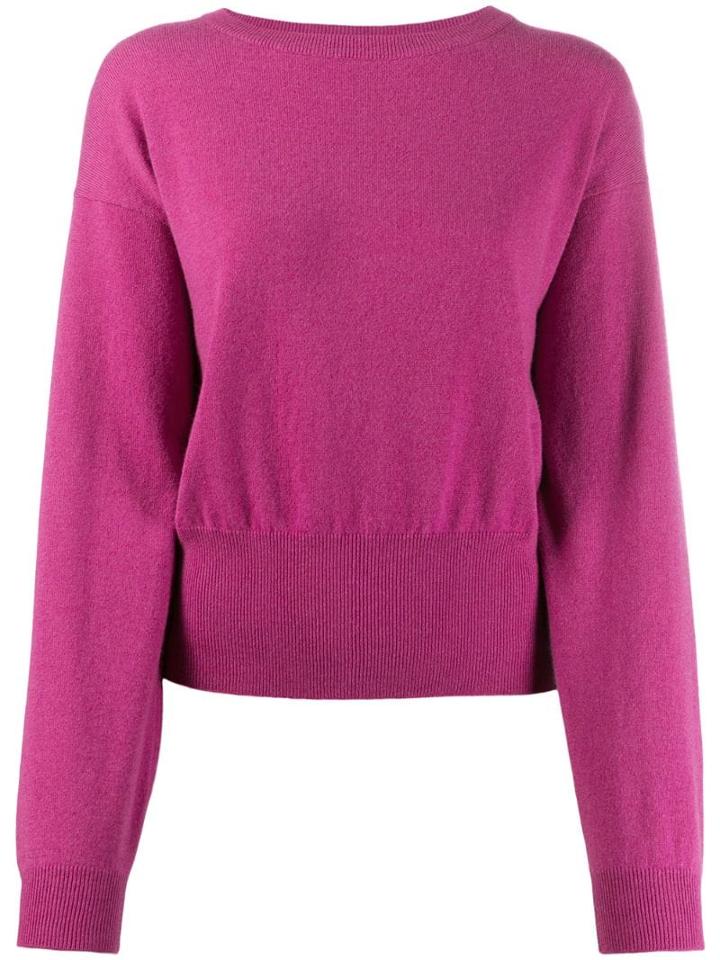 Brunello Cucinelli Crew Neck Cashmere Jumper - Pink