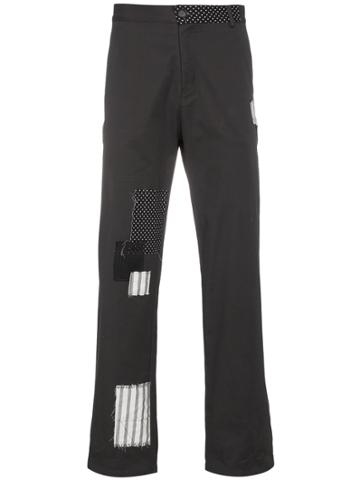 78 Stitches Grey Patchwork Trousers