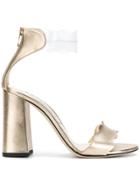 Marskinryyppy Open Toe Sandals - Metallic