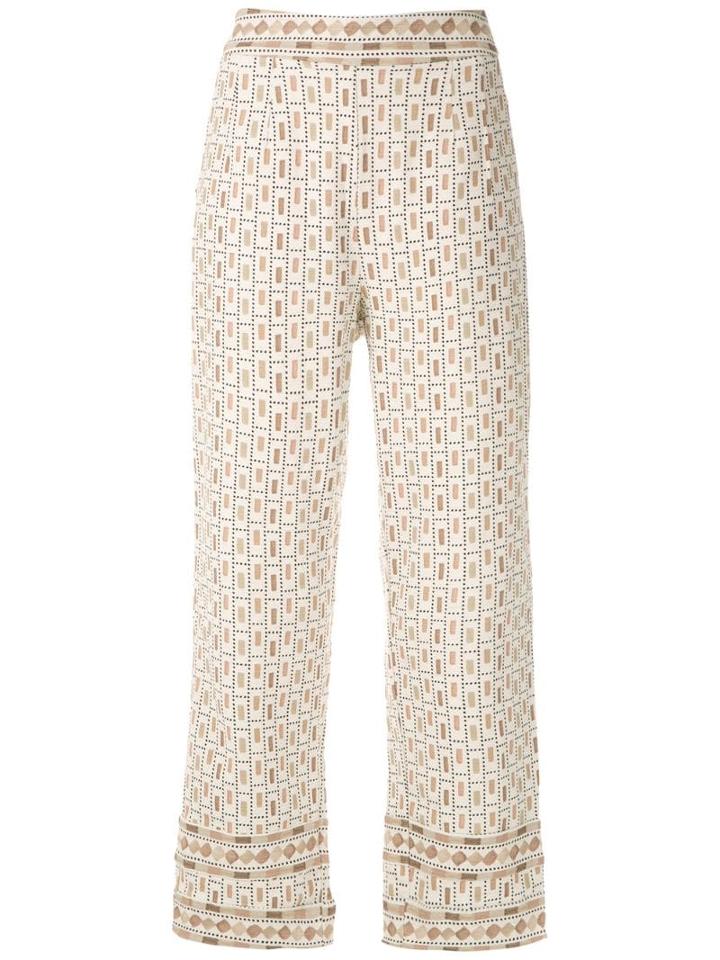 Framed Nairóbi Cigarette Trousers - Neutrals