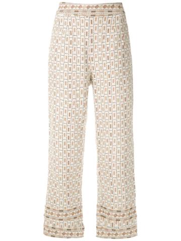 Framed Nairóbi Cigarette Trousers - Neutrals