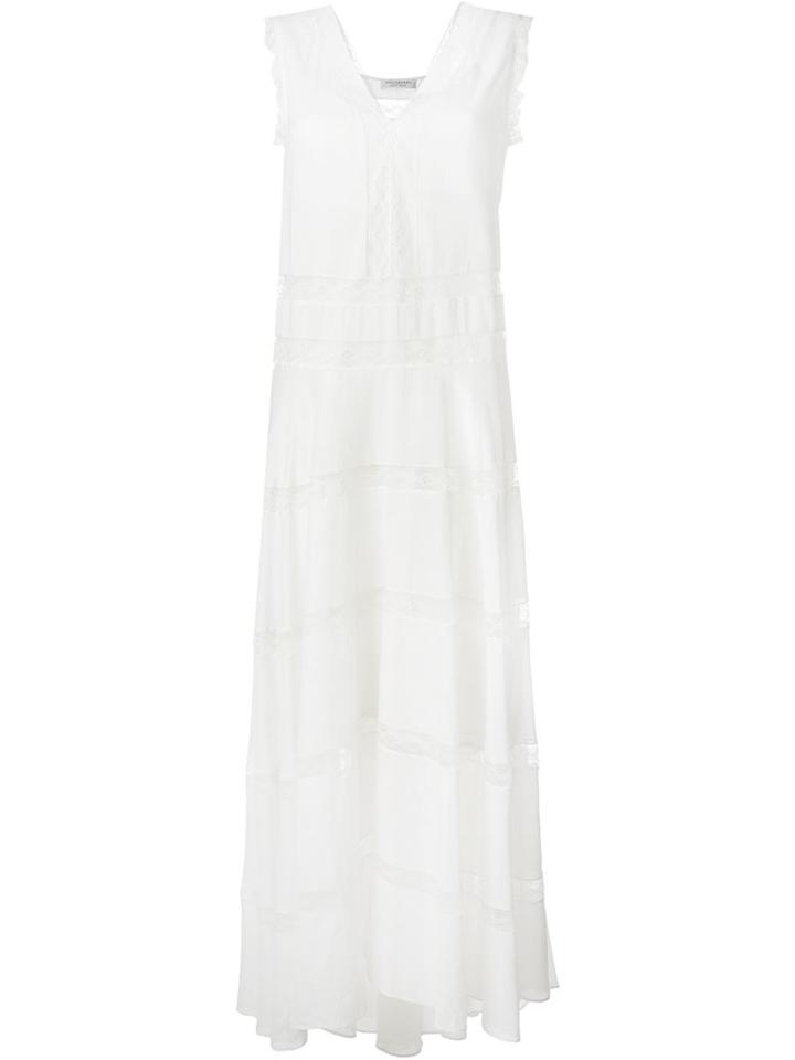 Philosophy Di Lorenzo Serafini Lace Detail Long Dress