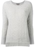 N.peal - Cashmere Oversize Box Cable Jumper - Women - Cashmere - M, Grey, Cashmere