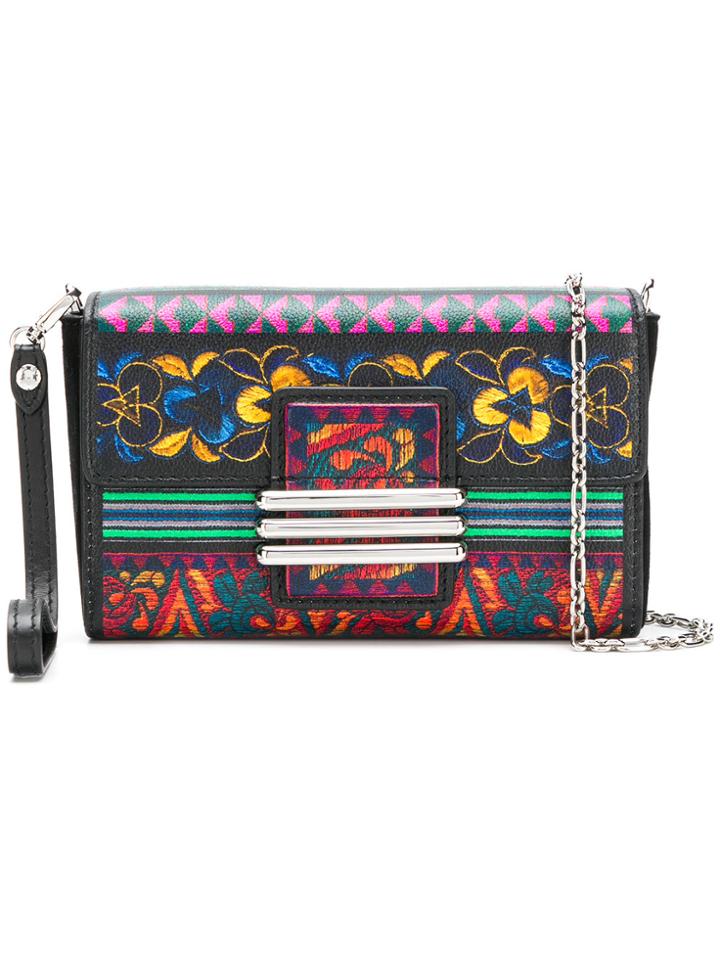 Etro Printed Mini Cross-body Bag - Black