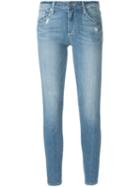 Paige 'skyline Ankle Peg Whitley' Jeans, Women's, Size: 25, Blue, Cotton/polyester/spandex/elastane