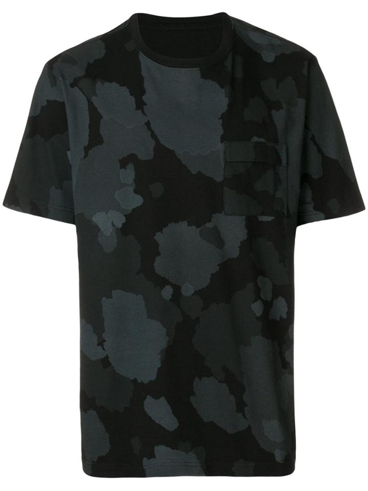 Maharishi Camouflage-print T-shirt - Black