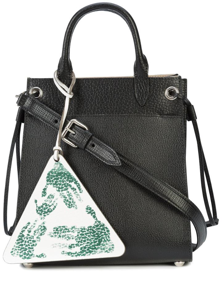 Maison Margiela Hand Print Tag Bag - Black