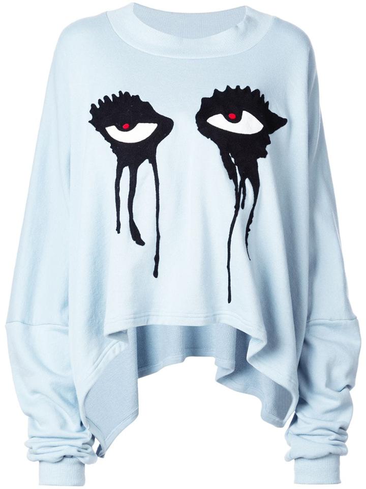 Haculla Loose Fit Sweatshirt - Blue