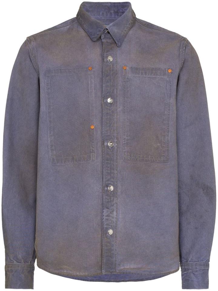 Vyner Articles Vyner A Worker Shrt Mint - Blue