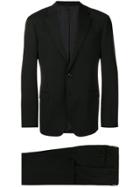 Giorgio Armani Two Piece Fitted Suit - Black