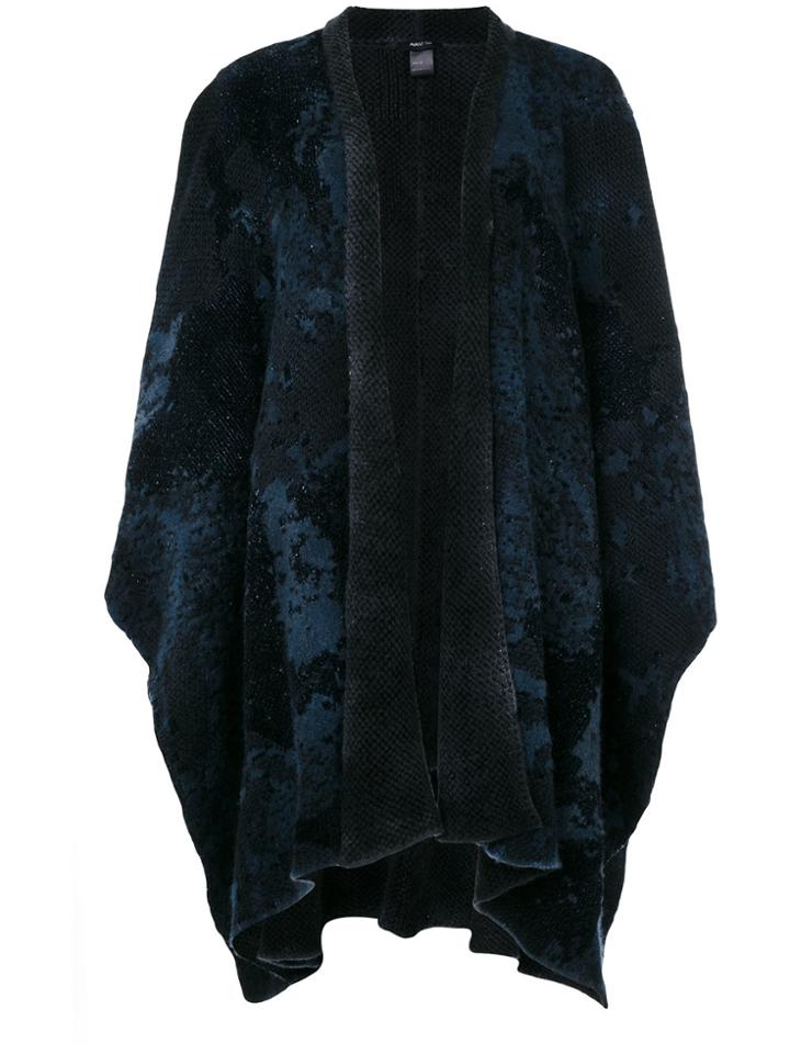 Avant Toi Asymmetric Cape - Blue