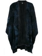 Avant Toi Asymmetric Cape - Blue