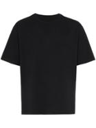Unravel Project Boxy Printed T-shirt - Black