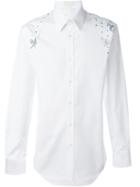 Alexander Mcqueen 'harness' Tattoo Print Shirt