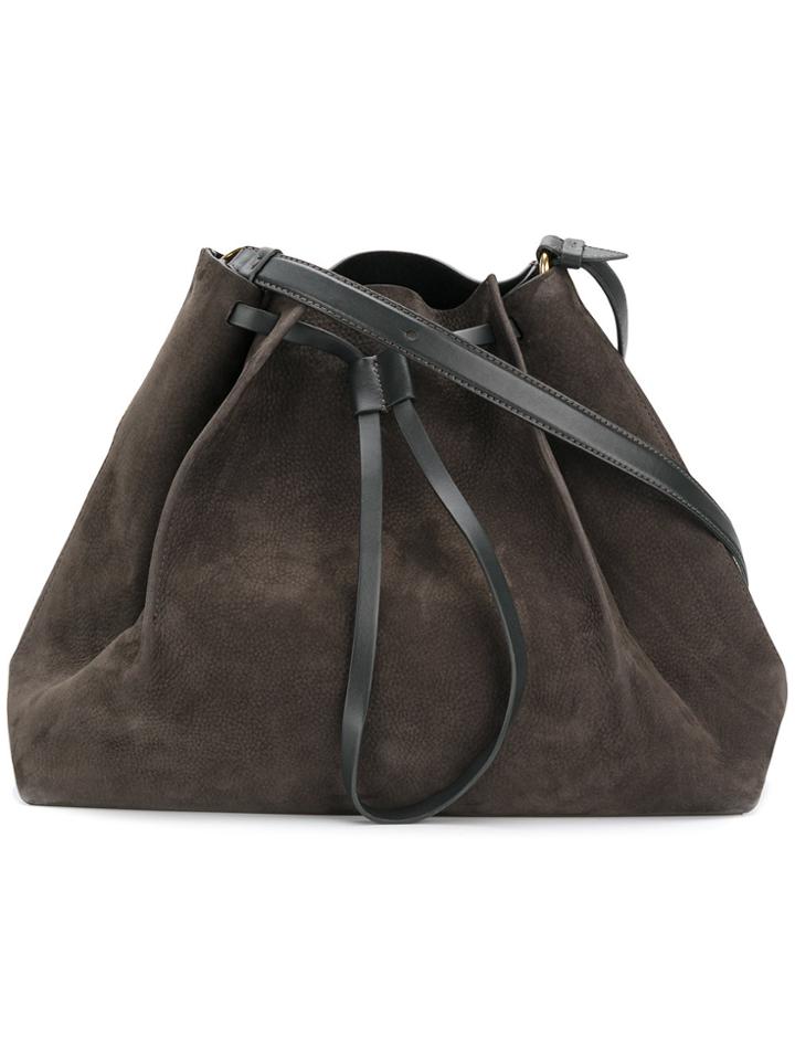 Maison Margiela Structured Small Tote Bag - Grey