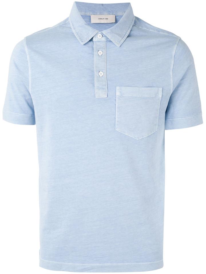 Cerruti 1881 - Classic Polo Top - Men - Cotton - Xl, Blue, Cotton