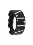 Valentino Vltn Cuff Bracelet - Black