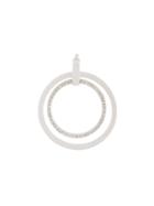 Asherali Knopfer Giulia Double Hoop Earring - Metallic