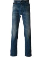 Marcelo Burlon County Of Milan - Slim-fit Jeans - Men - Cotton/polyester/spandex/elastane - 29, Blue, Cotton/polyester/spandex/elastane