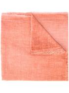 Faliero Sarti Classic Trimmed Scarf - Orange