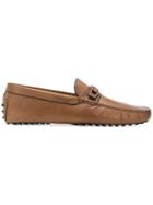 Tod's Flat Sole Classic Loafers - Brown