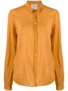Forte Forte Crease Effect Shirt - Orange