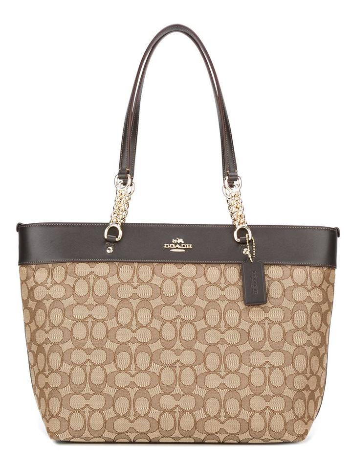 Coach Chain Strap Tote