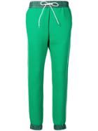 Sacai Low-waist Track Pants - Green