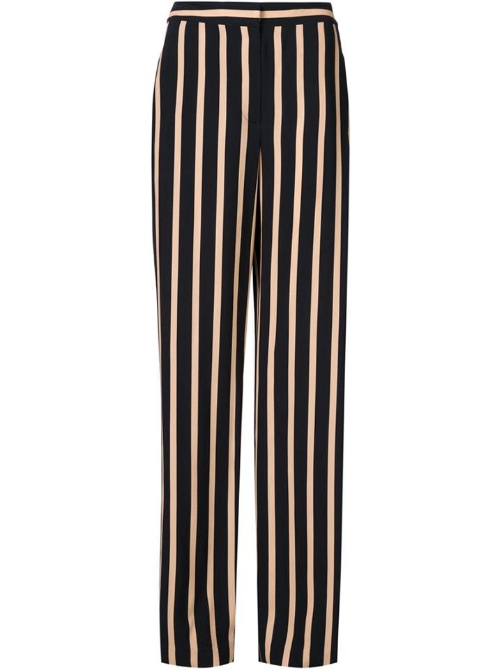 Emanuel Ungaro Striped Wide Leg Trousers