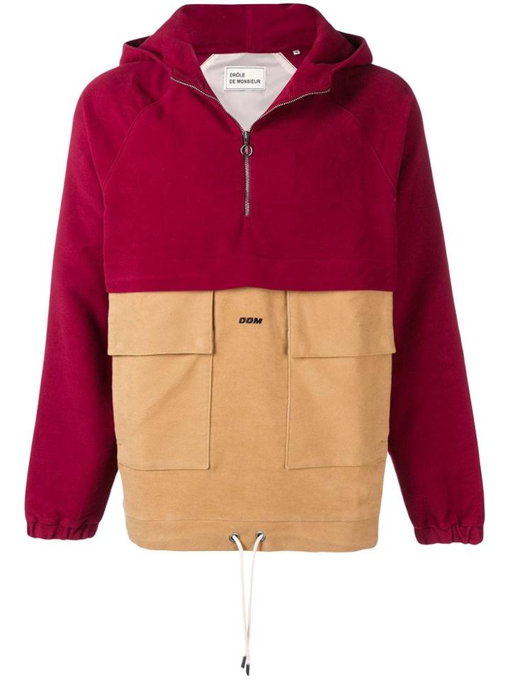 Drôle De Monsieur Layered Hoodie