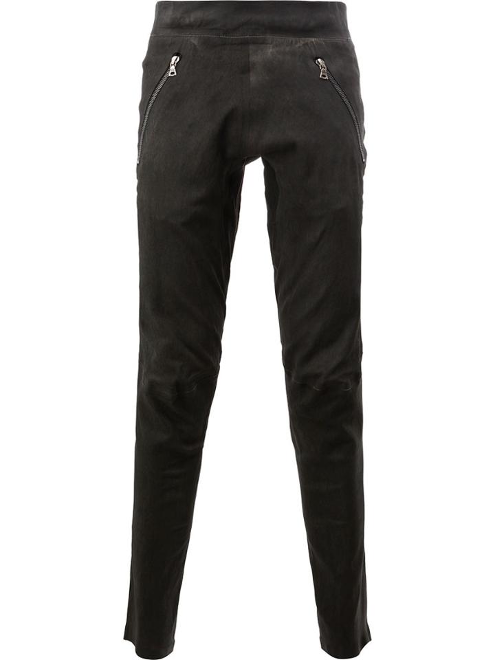 Isaac Sellam Experience Zipped Pocket Trousers - Black