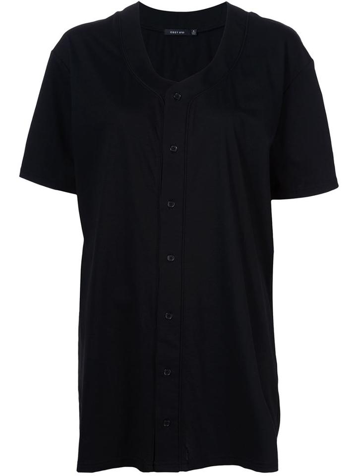 Obey Buttoned T-shirt Dress