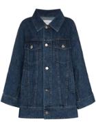 Matthew Adams Dolan Swing Back Denim Jacket - Blue