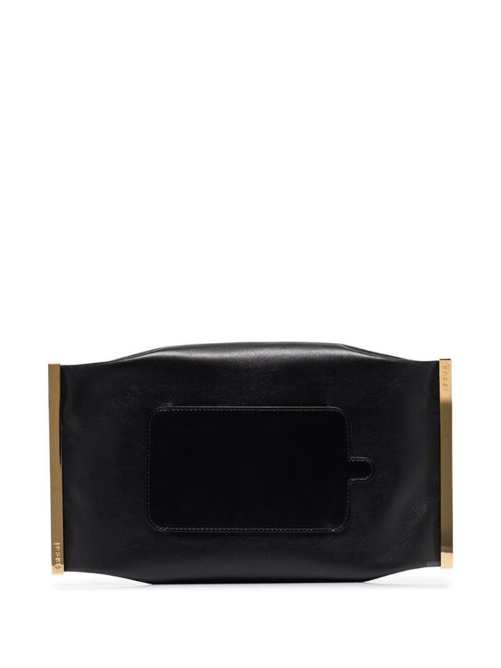 Sacai Wrist-strap Pouch Clutch - Black