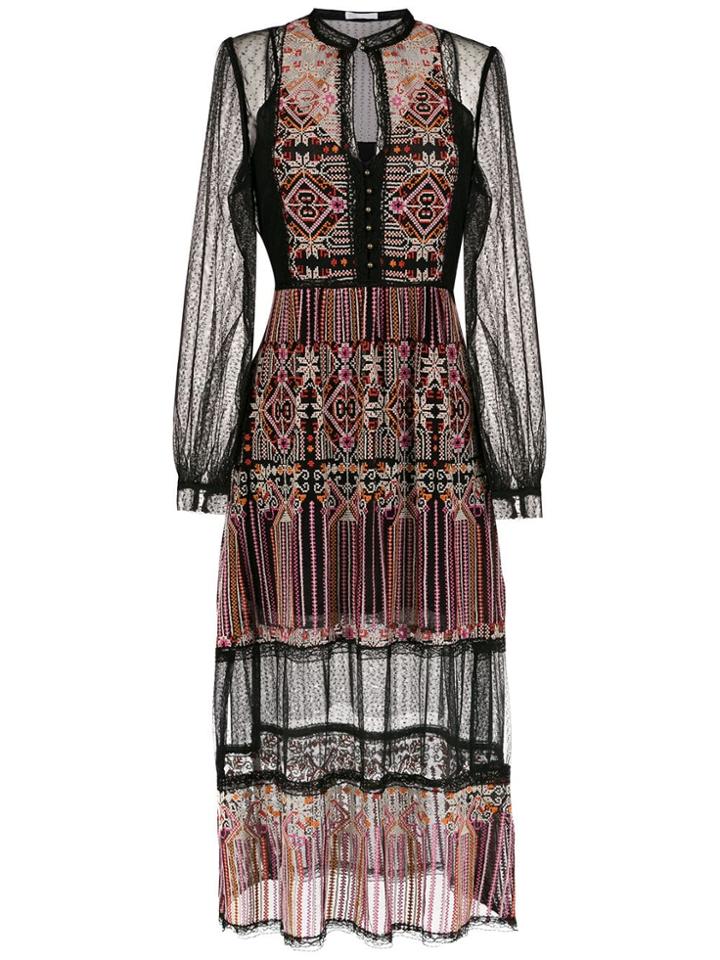 Nk Midi Tulle Dress - Black