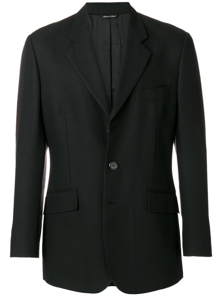 Moschino Vintage Single Breasted Blazer - Black