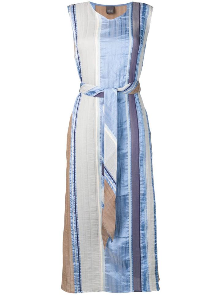Lorena Antoniazzi Belted Shift Dress - Blue