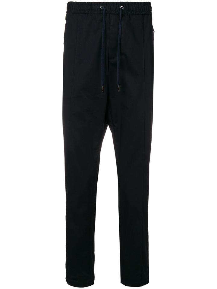 Dolce & Gabbana Elasticated Waist Track Pants - Blue