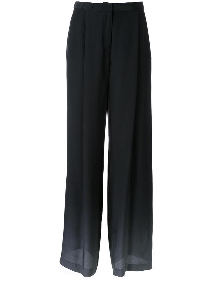 Bianca Spender High-rise Straight Trousers, Women's, Size: 6, Black, Cotton