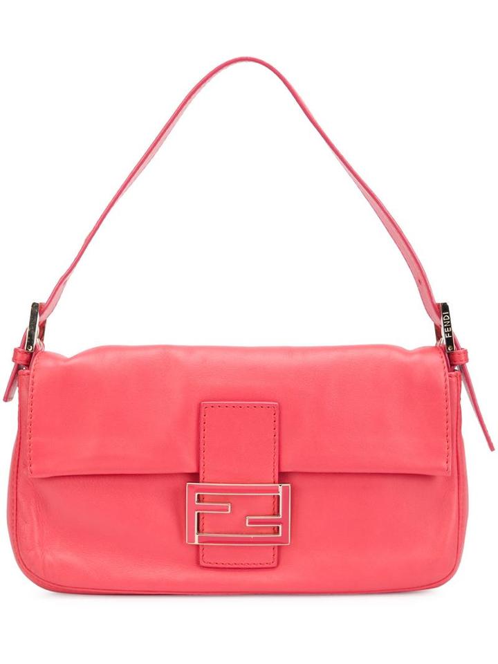 Fendi Vintage 'baguette' Shoulder Bag, Women's, Pink/purple