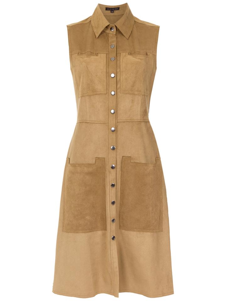 Alcaçuz Caique Shirt Dress - Nude & Neutrals