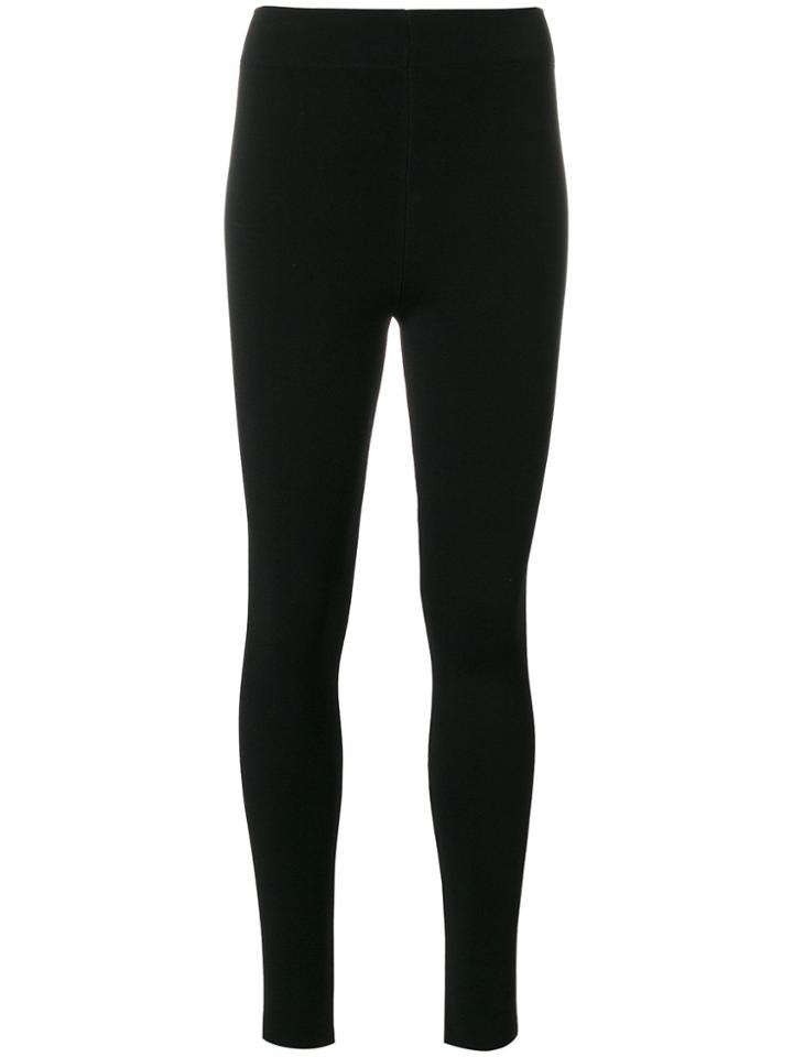 Moncler Elasticated Leggings - Black
