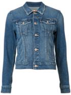 Mother Denim Jacket, Women's, Size: Small, Blue, Acetate/cotton/spandex/elastane