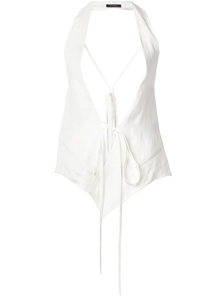 Juan Carlos Obando Open Back Gilet