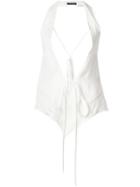 Juan Carlos Obando Open Back Gilet
