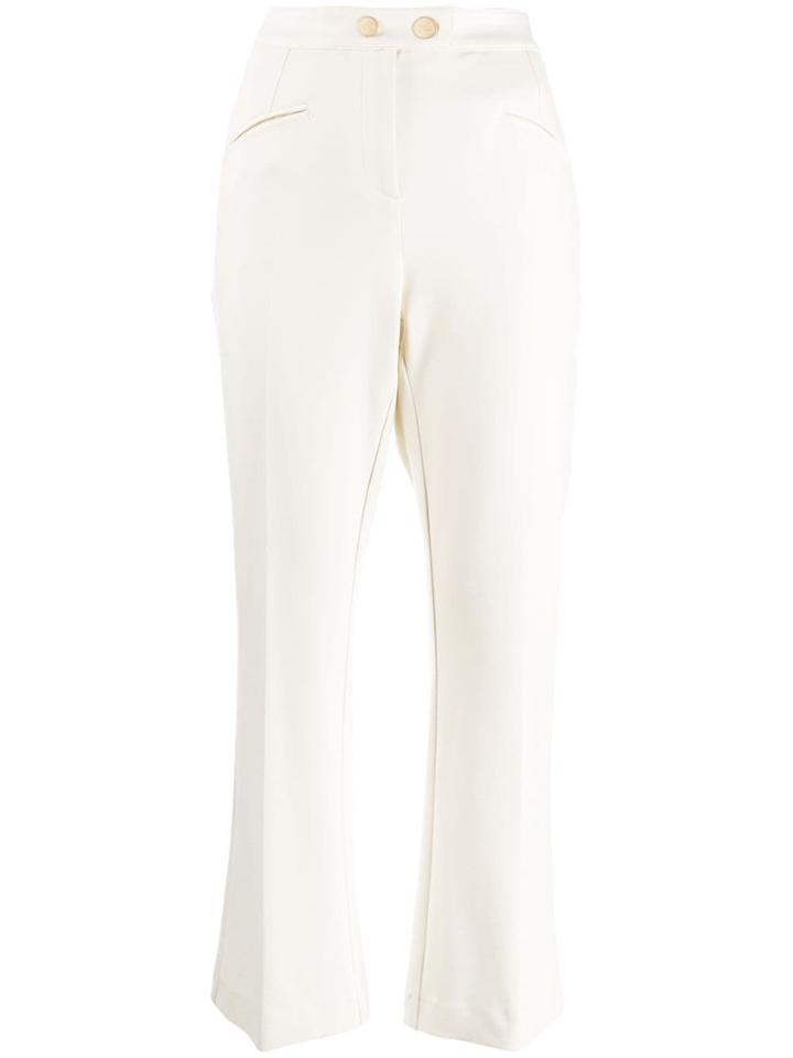 Cavalli Class Slim Fit Trousers - Neutrals