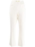 Cavalli Class Slim Fit Trousers - Neutrals