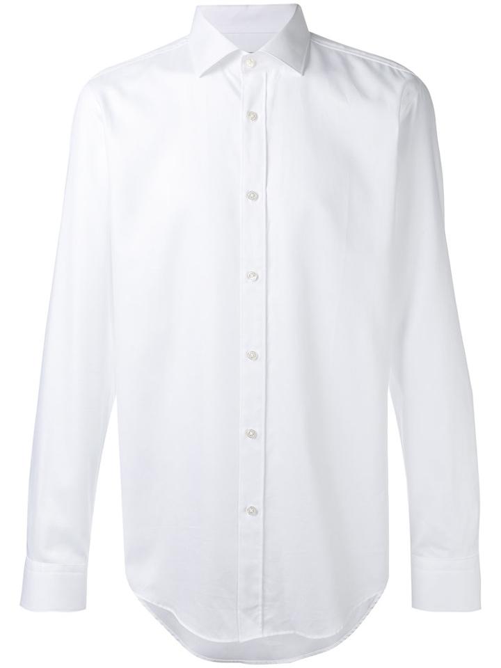 Boss Hugo Boss Classic Shirt, Men's, Size: 43, White, Cotton