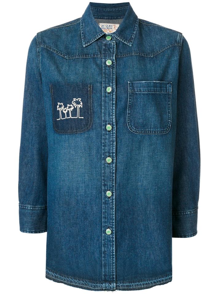 Sandrine Rose Denim Shirt - Blue